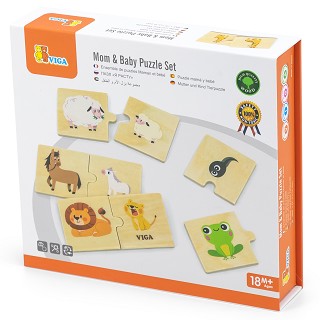 Mom & Baby Puzzle Set